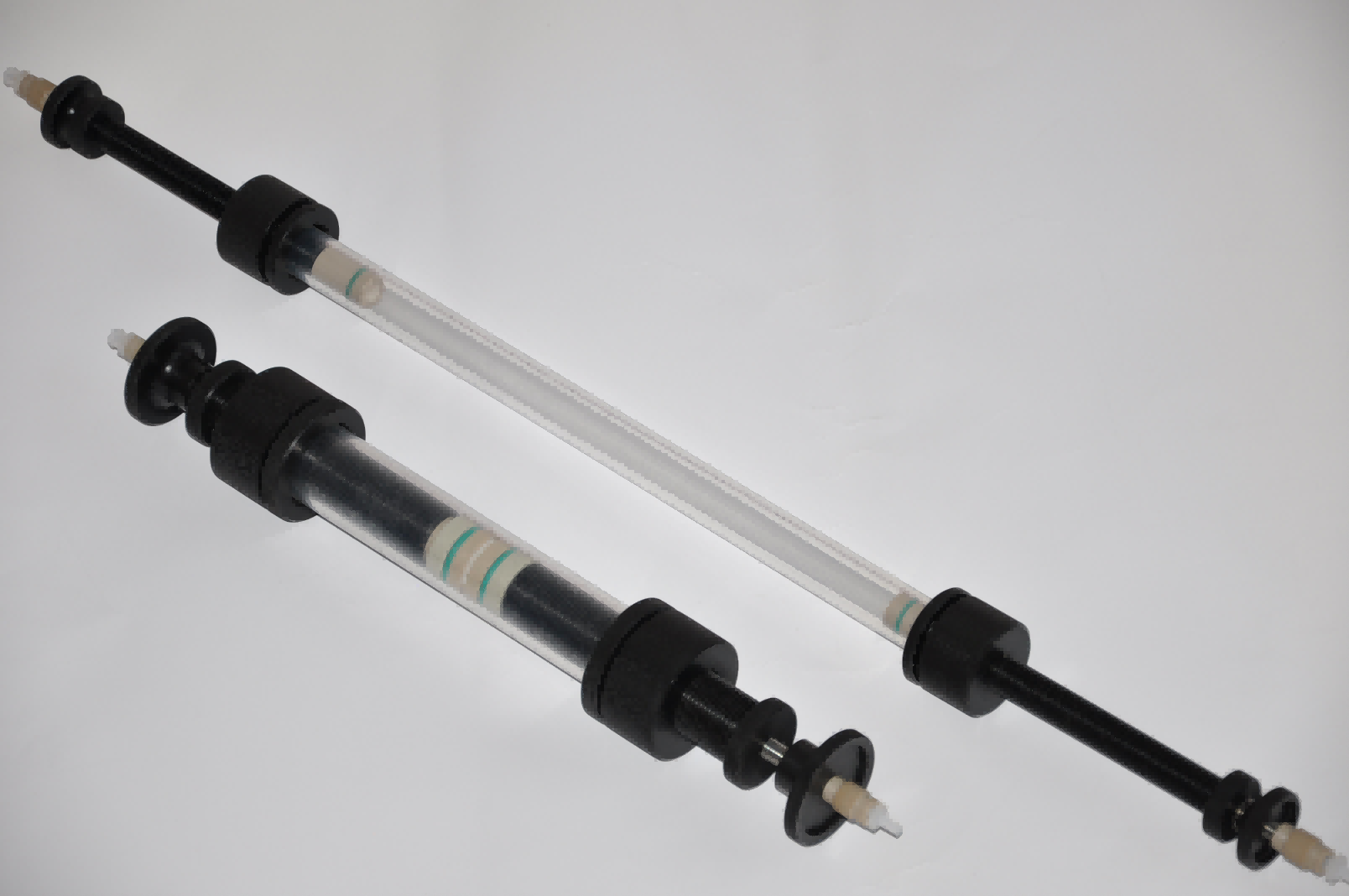 中压制备玻璃柱